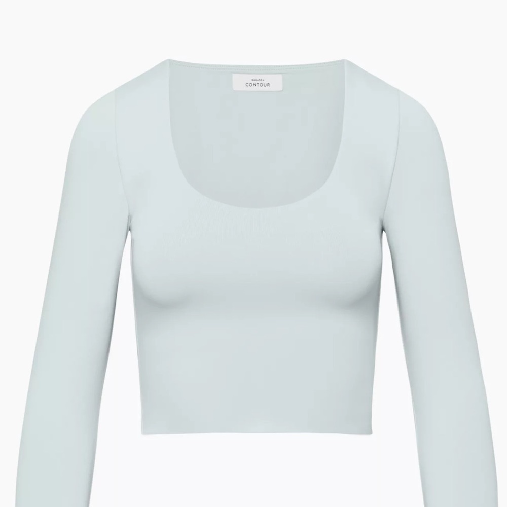 Babaton Contour Scoop Neck Long Sleeve Top